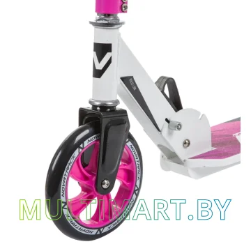 Самокат Novatrack Polis Plastic 160P.POLIS.PN9 (белый/розовый, 2019) картинка 4